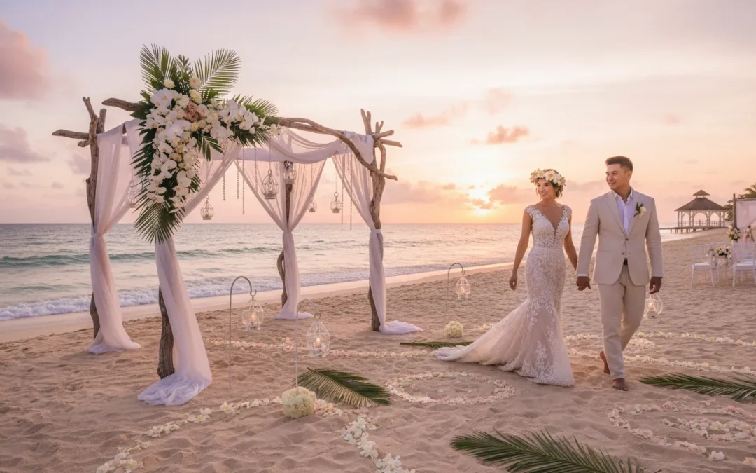 8 Ideas Románticas y Aspiracionales para una Boda en la Playa Inolvidable